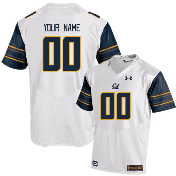 Custom Cal Bears Name And Number College Football Jerseys Stitched-Navy - Click Image to Close
